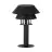 Eglo Lampadaire extérieur Chiappera Acier Noir | 800mm - IP54 - Convient pour 1x E27