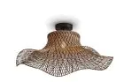 Good&Mojo Plafonnier Ibiza Bambou Brun L | Convient pour 1x E27 